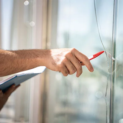 broken glass repair in DeLand, FL